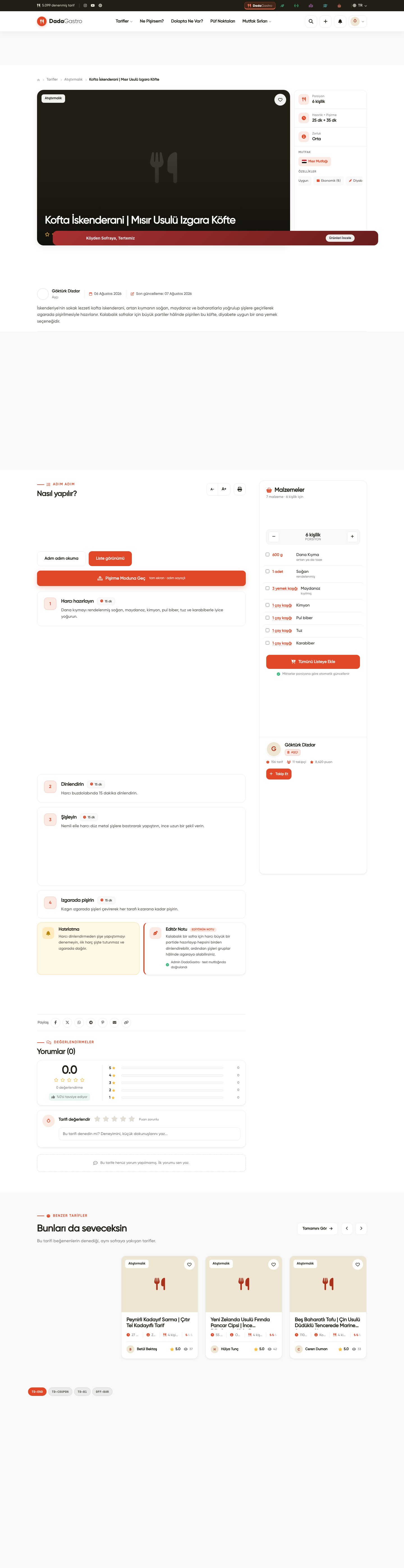 Mobil Sabit Banner — Web görünümünde sayfadaki yeri